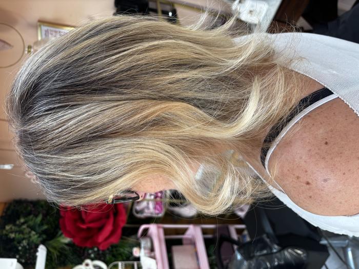 Balayage blond