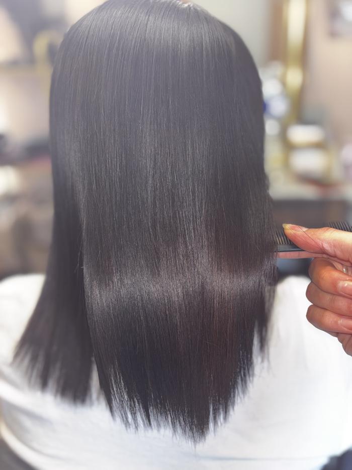 Lissage brun